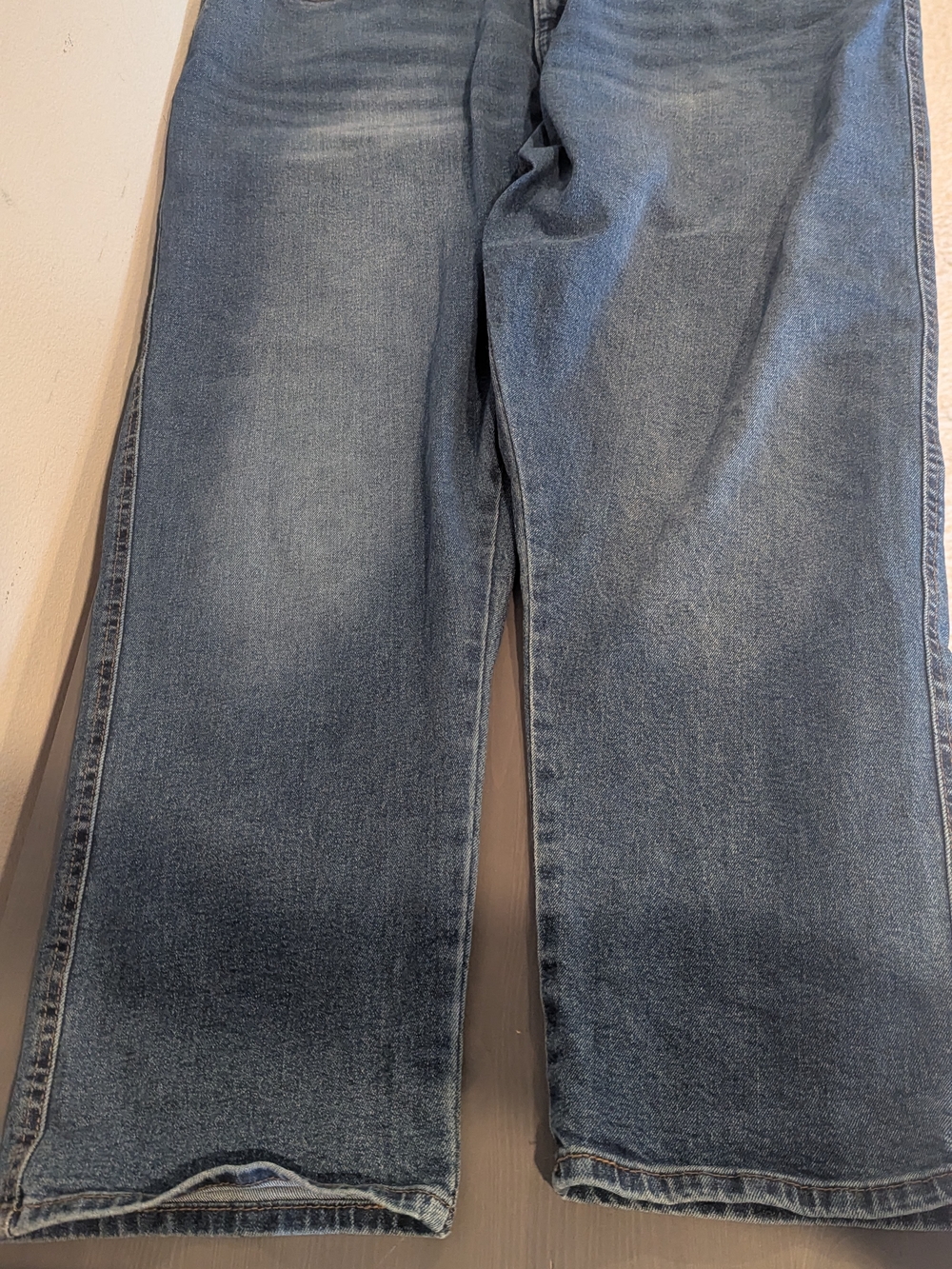 Women's Straight-Leg Levi Strauss heritage High Rise Straight Leg Blue Denim
